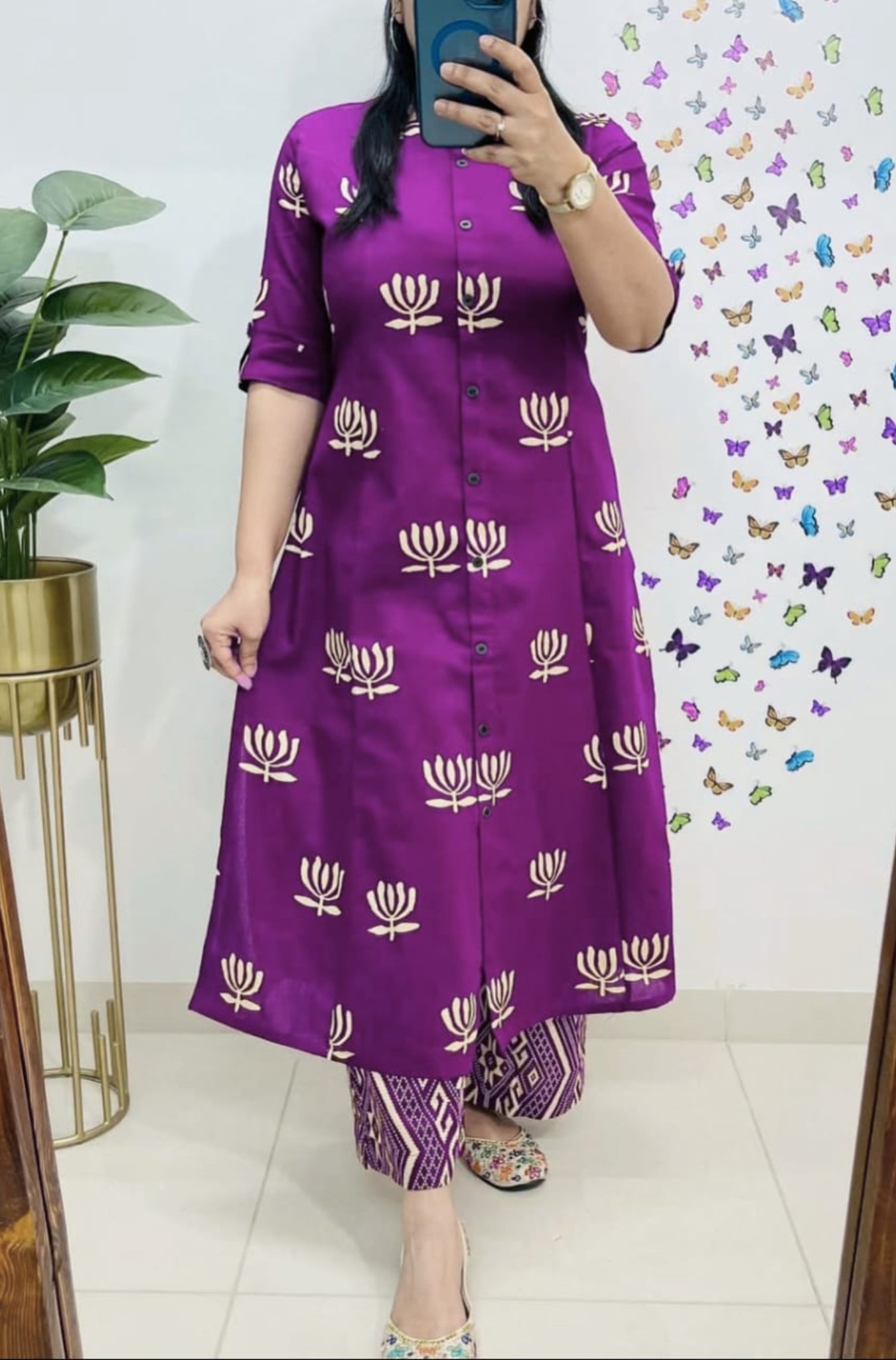 Pure Cotton Designer Stylish Co-Ord Set