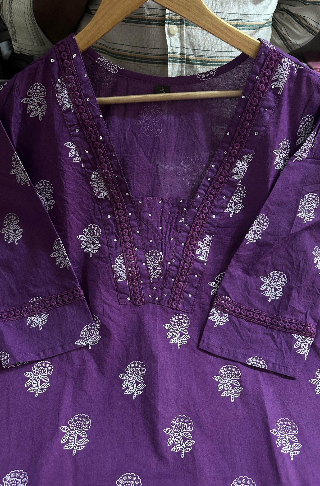 Cotton Printed Elegance Kurti Pant With Dupatta Set