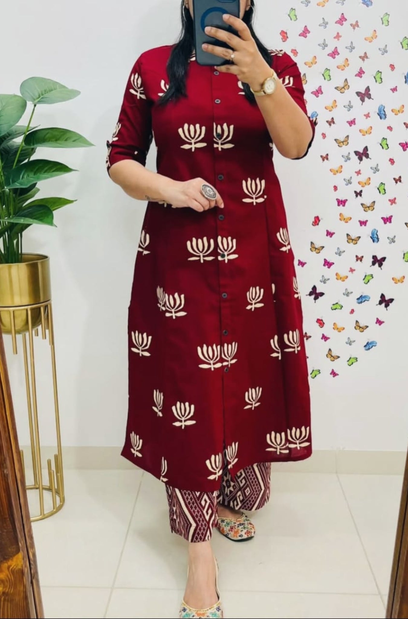 Pure Cotton Designer Stylish Co-Ord Set