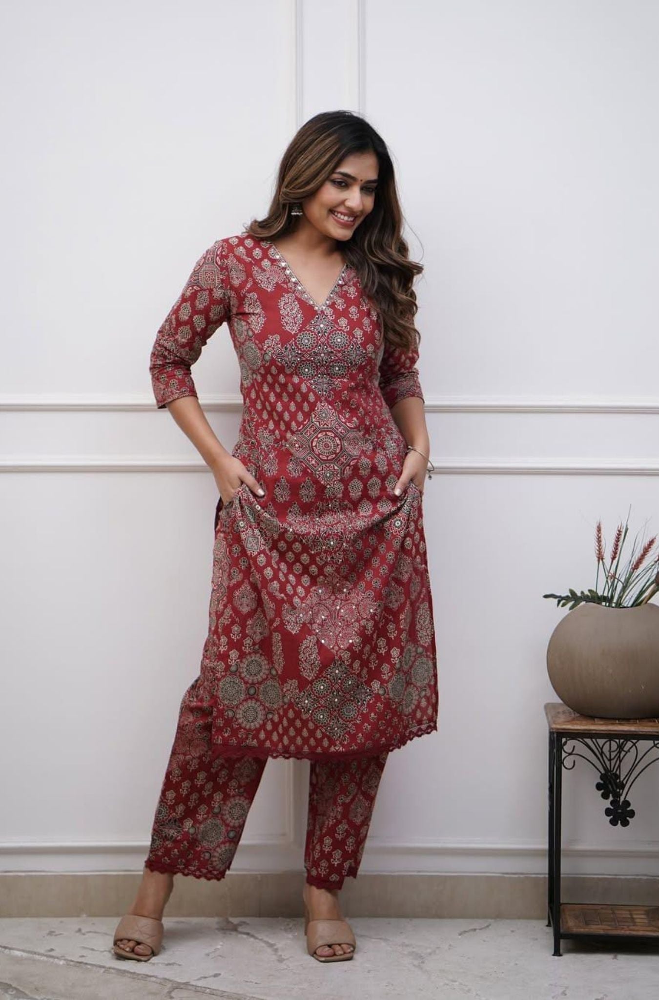 Daily Were Cotton Kurta Set