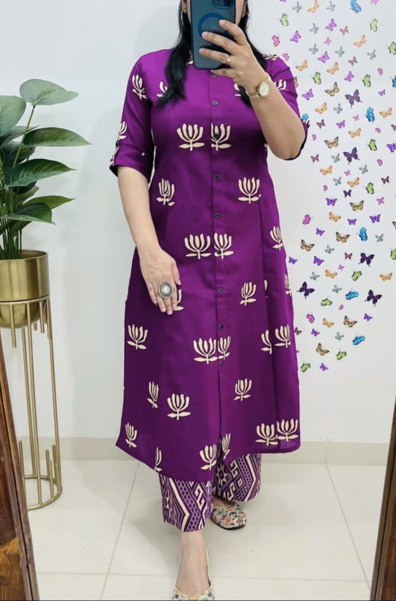 Pure Cotton Designer Stylish Co-Ord Set