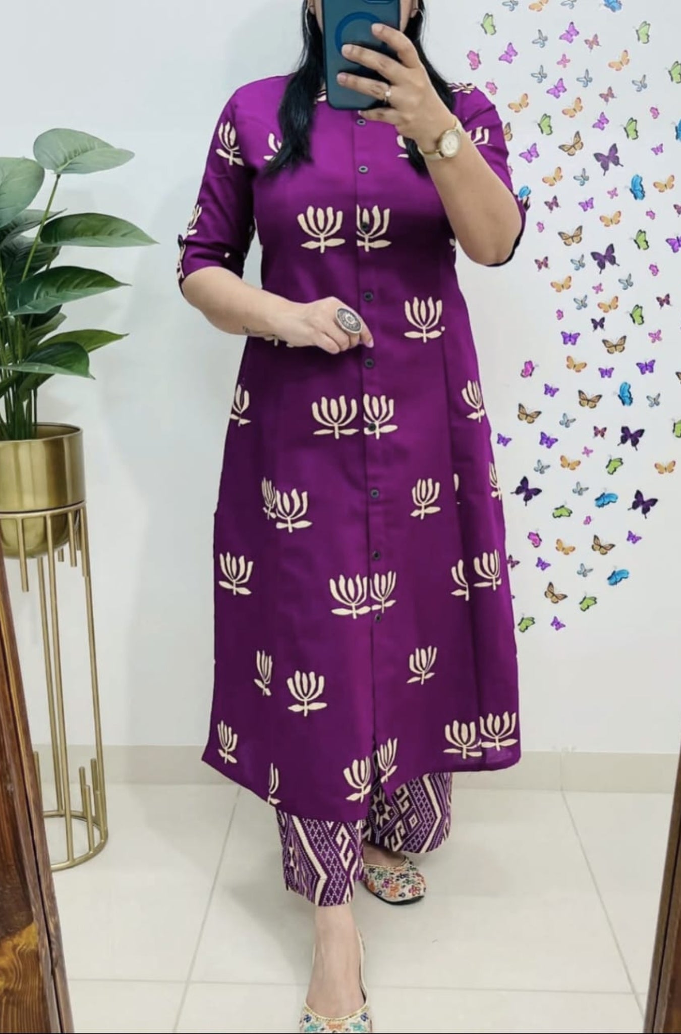 Pure Cotton Designer Stylish Co-Ord Set