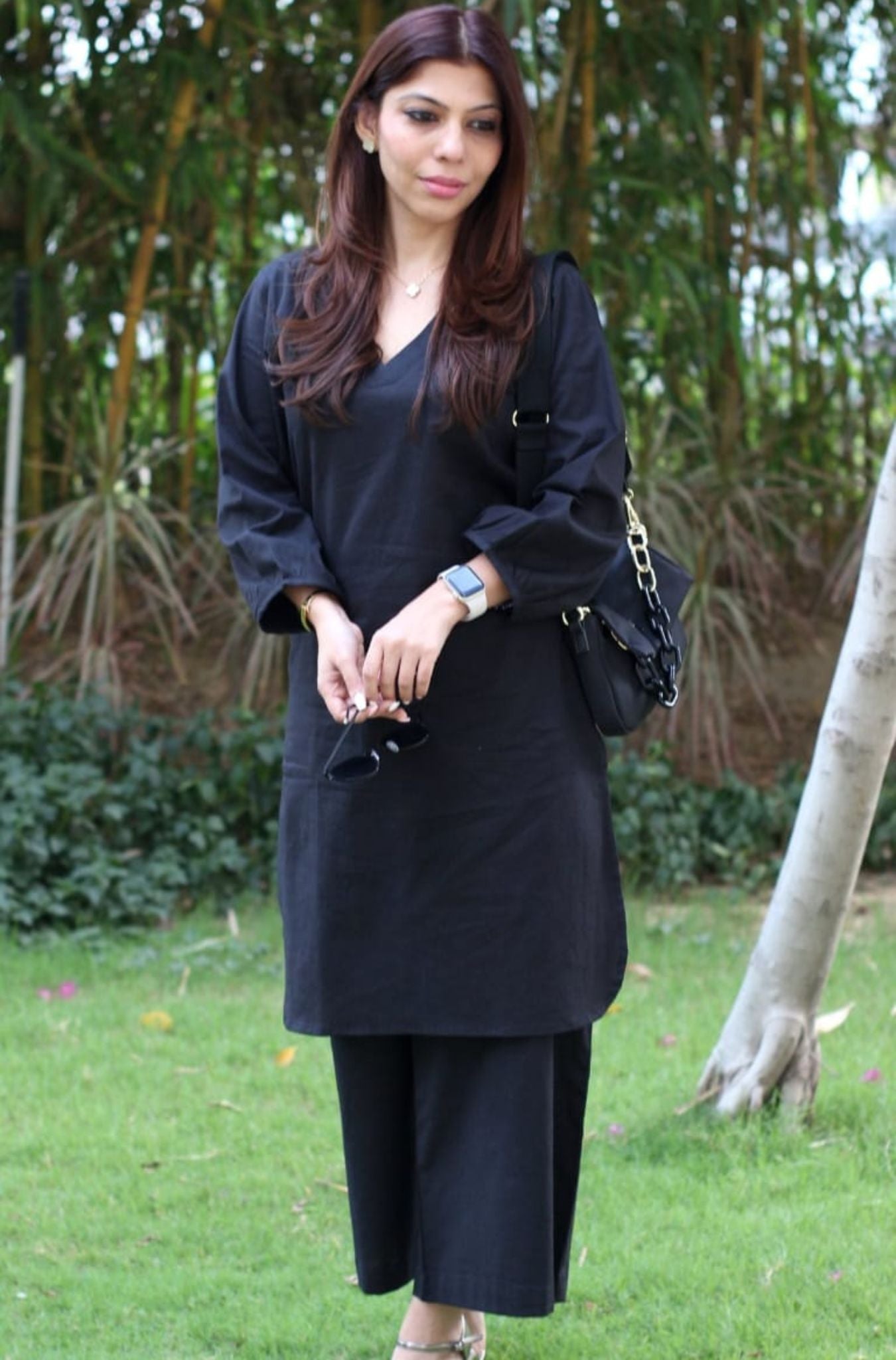 Cotton Kurta Set For Woman Relaxed Straight Fit And Everyday Casual Wear