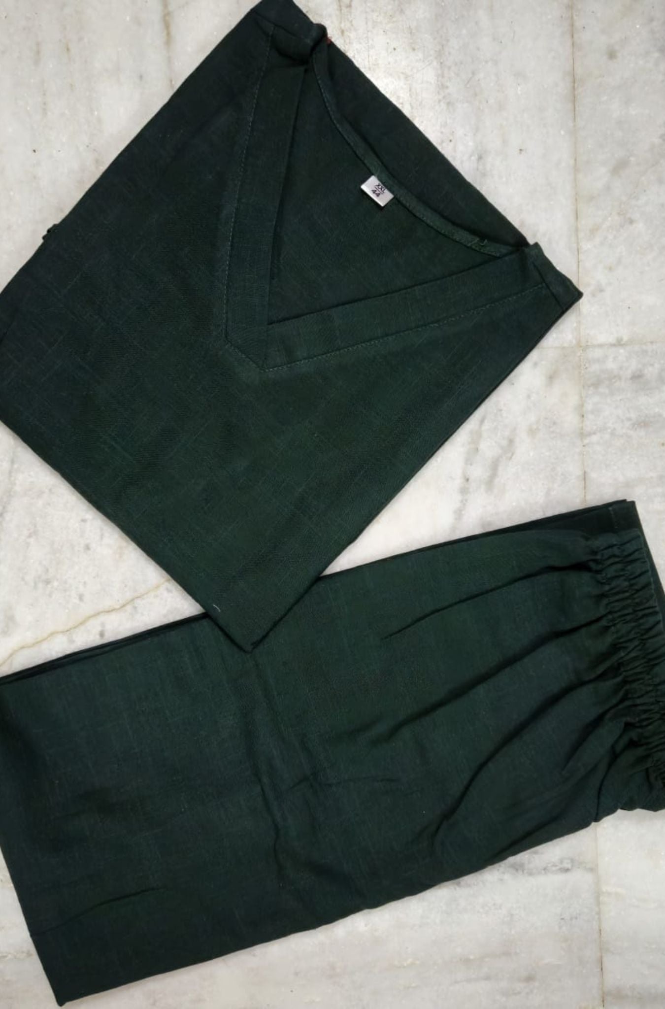 Cotton Kurta Set For Woman Relaxed Straight Fit And Everyday Casual Wear