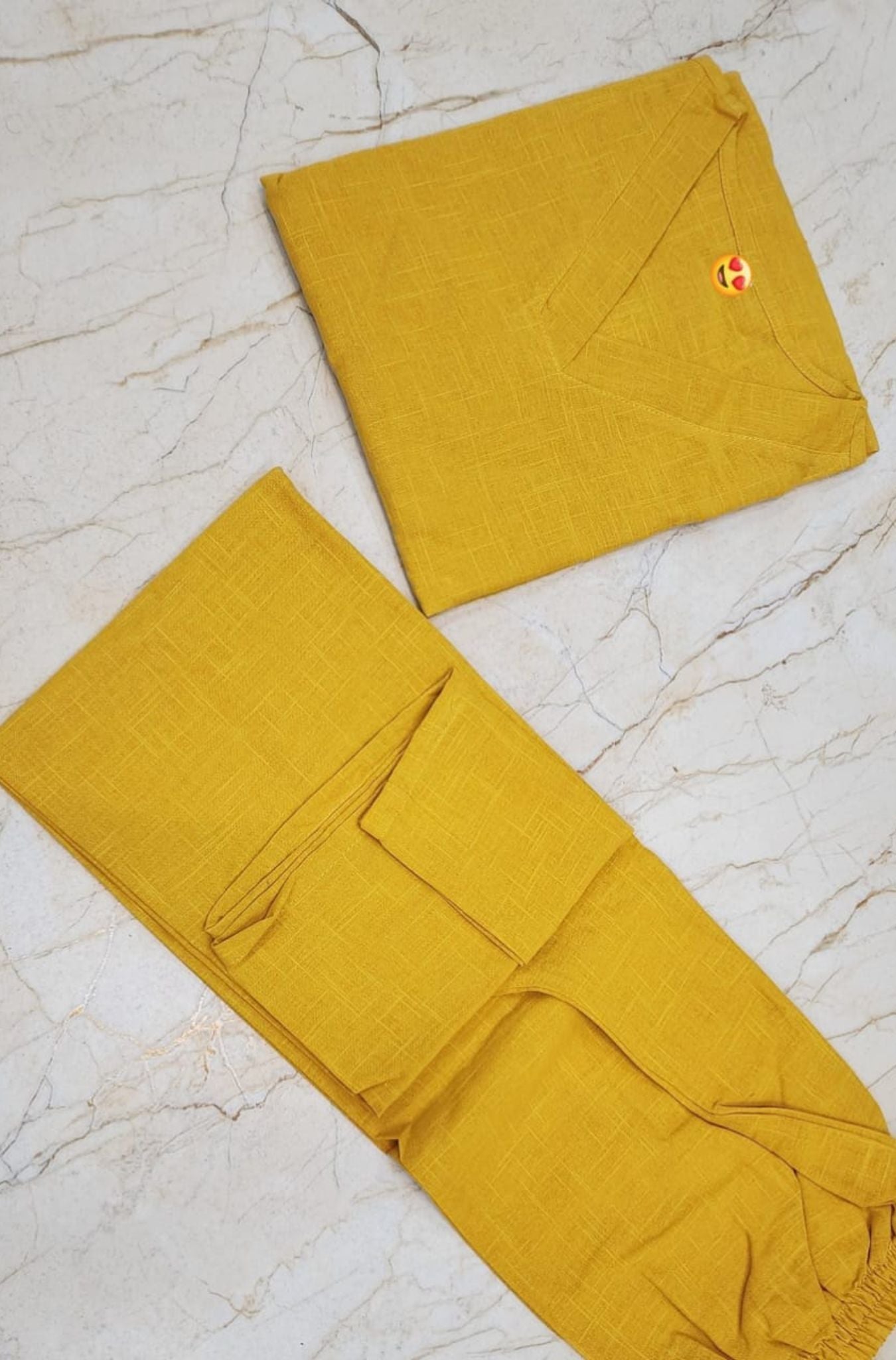 Cotton Kurta Set For Woman Relaxed Straight Fit And Everyday Casual Wear