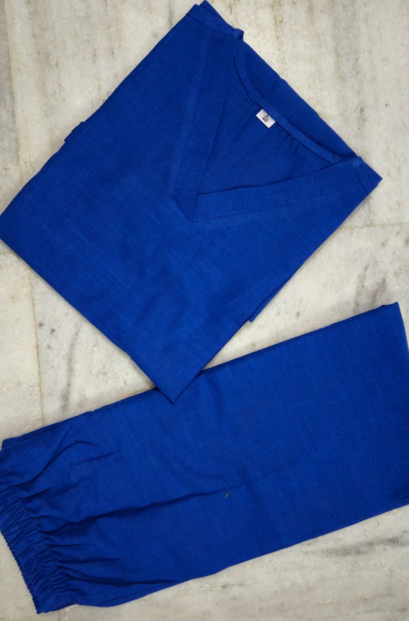 Cotton Kurta Set For Woman Relaxed Straight Fit And Everyday Casual Wear