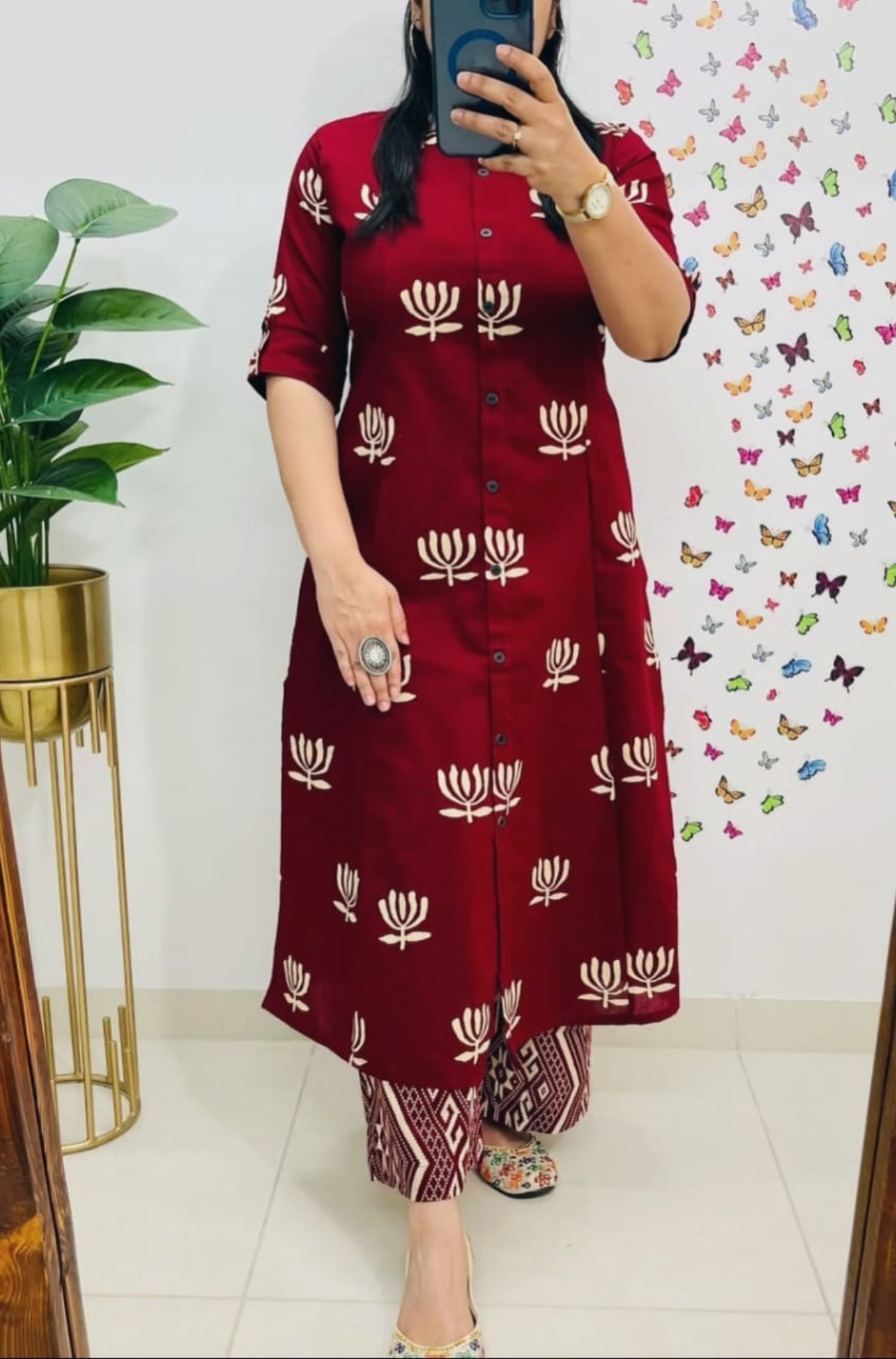 Pure Cotton Designer Stylish Co-Ord Set