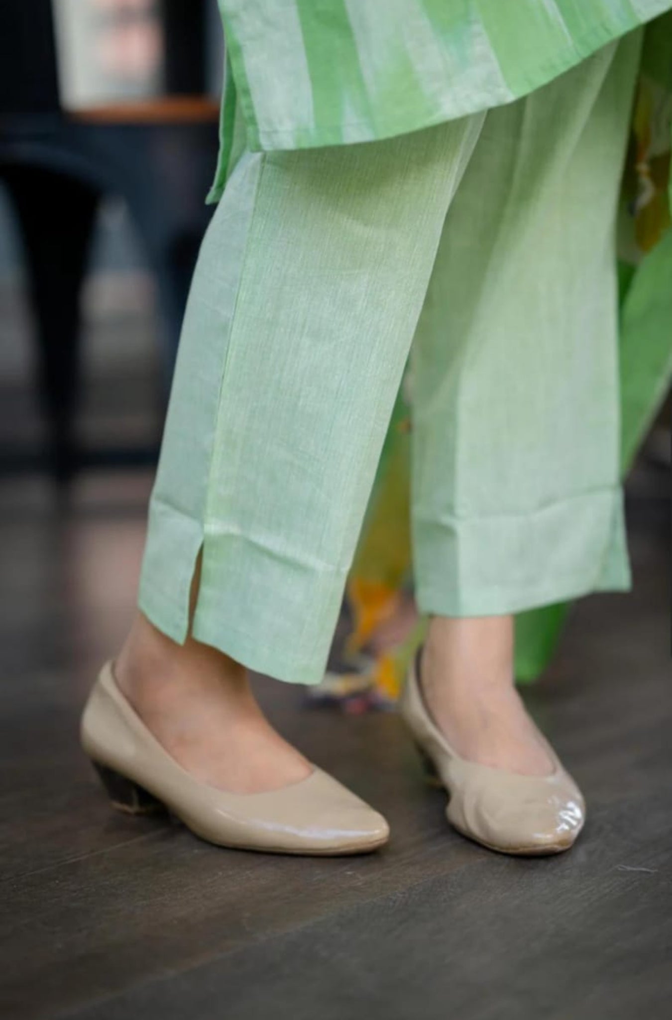 Traditional Ikat Handloom South Cotton Suit Set