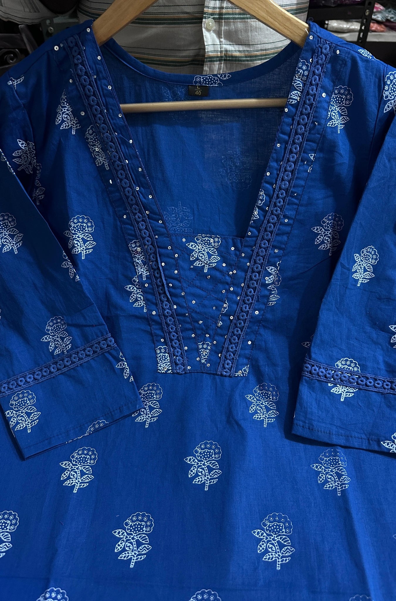 Cotton Printed Elegance Kurti Pant With Dupatta Set