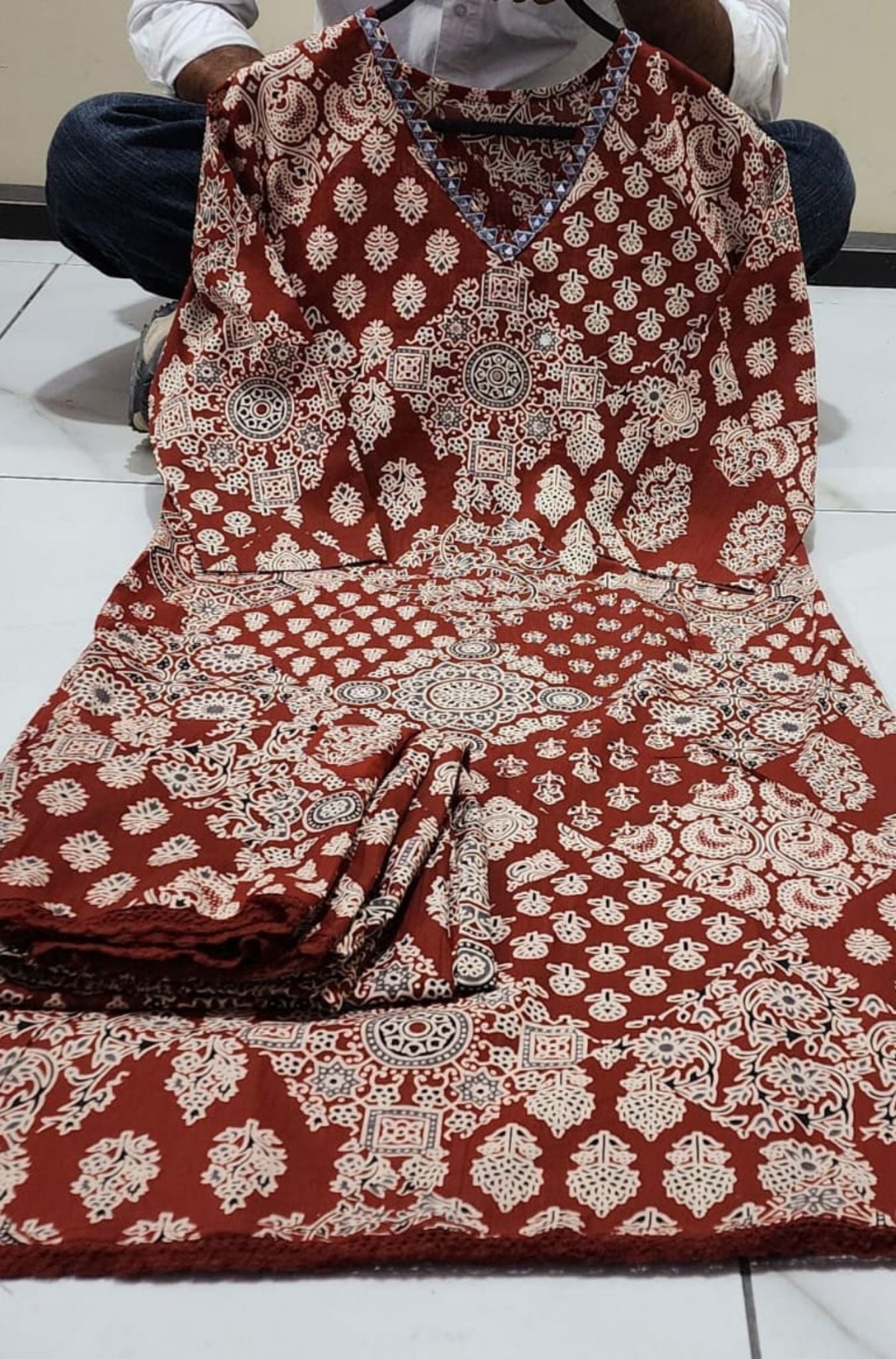 Daily Were Cotton Kurta Set