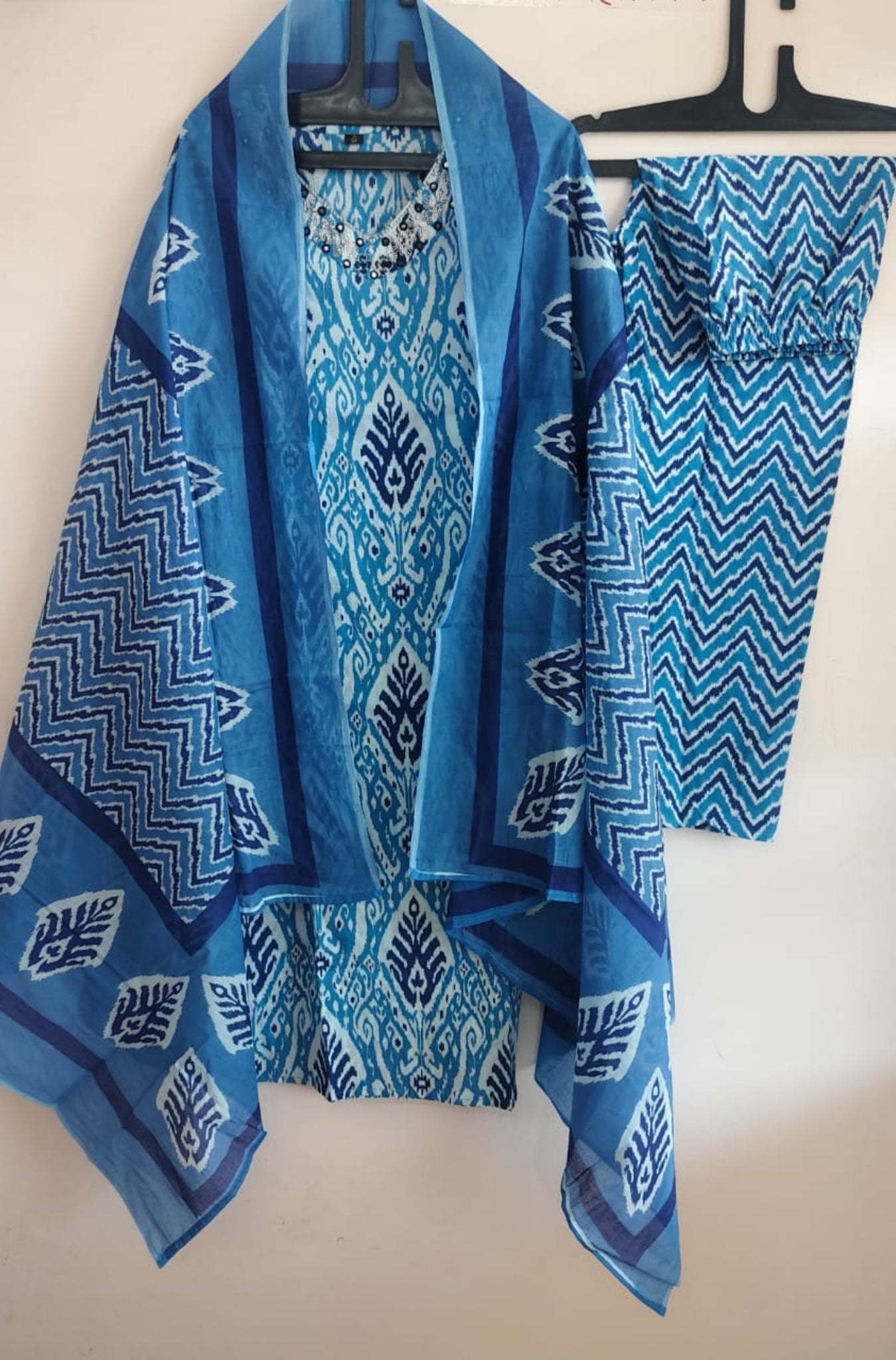 Pure Cotton Printed Designer Suit Set