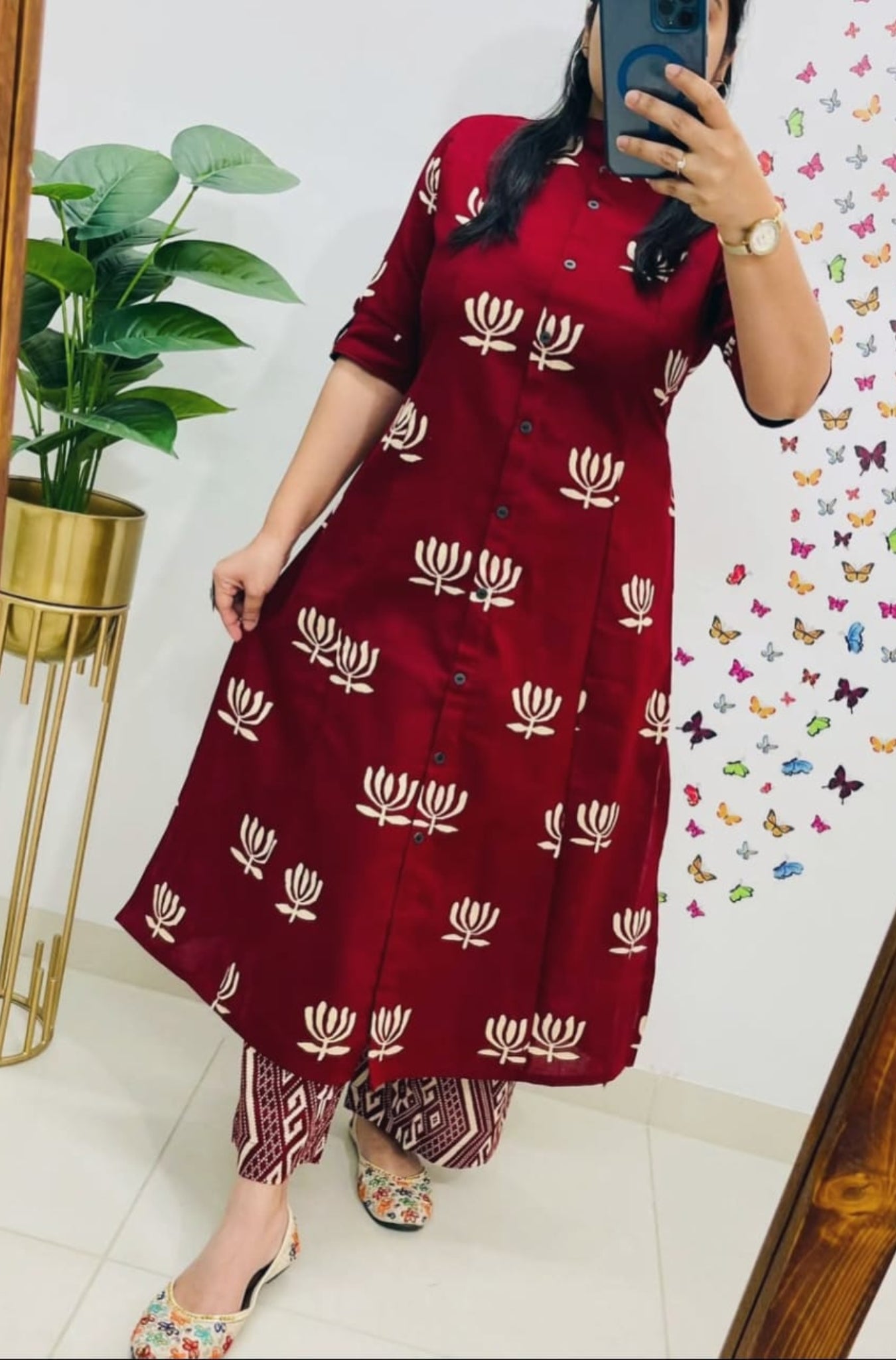 Pure Cotton Designer Stylish Co-Ord Set