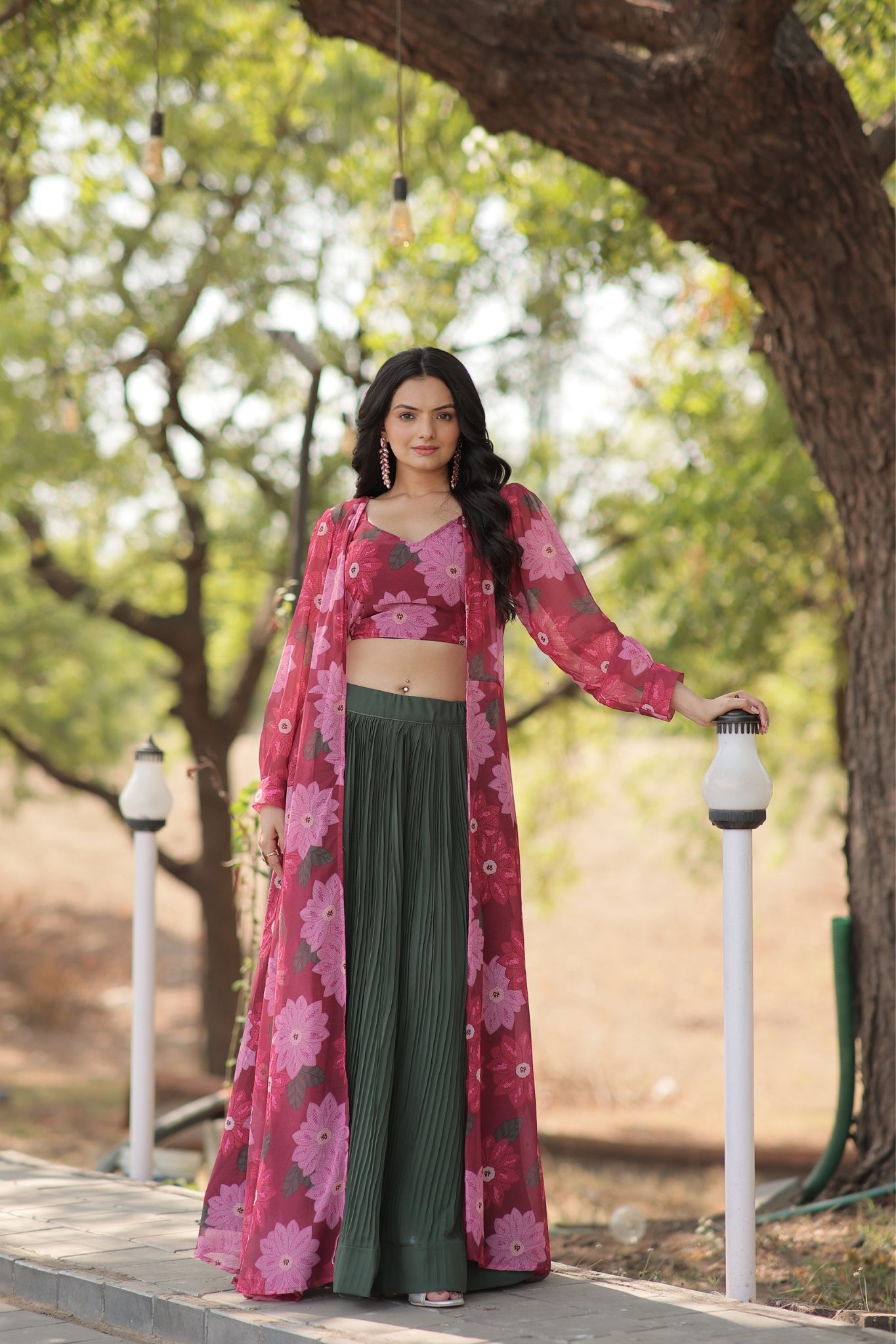 Georgette Beautiful Printed Lehenga Choli