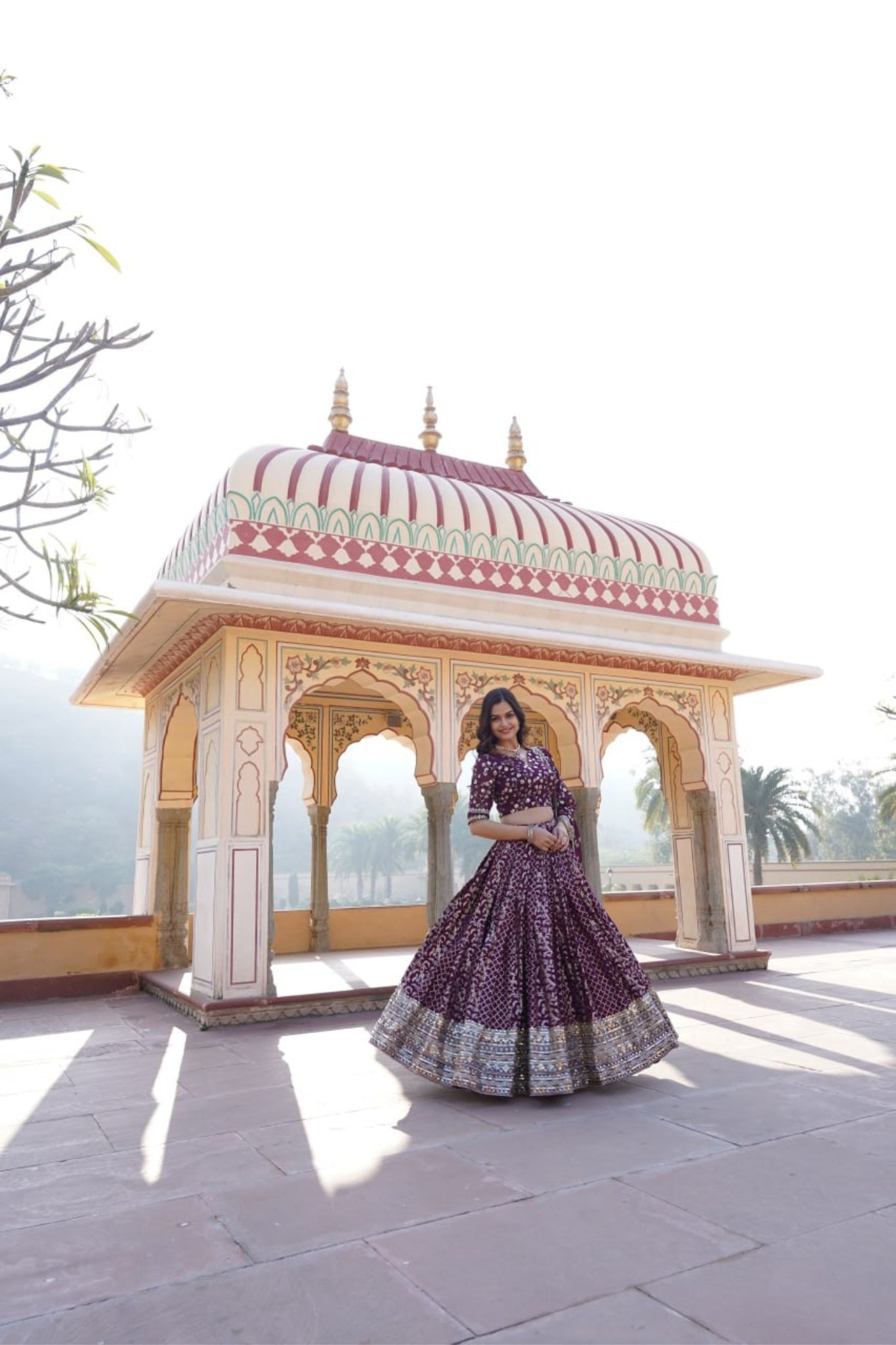 Designer Pure Viscose Jacquard Stylish Lehenga Choli